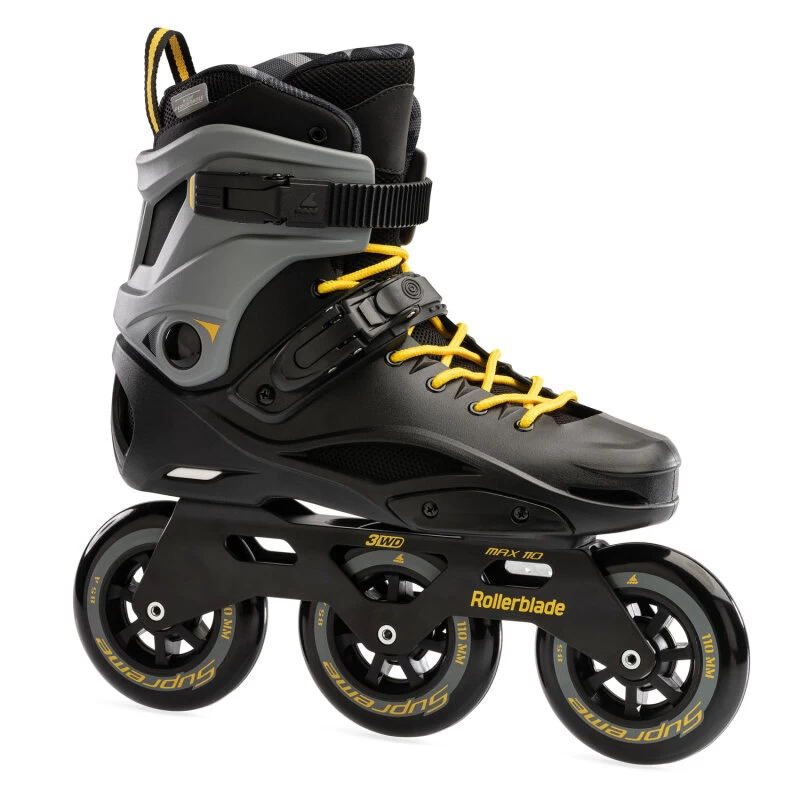 Rollerblade Inlineskates RB 110 3WD (Black/Saffron Yellow) - Versandrückläufer 1 Rollerblade Inlineskates RB 110 3WD (Black/Saffron Yellow) - Versandrückläufer