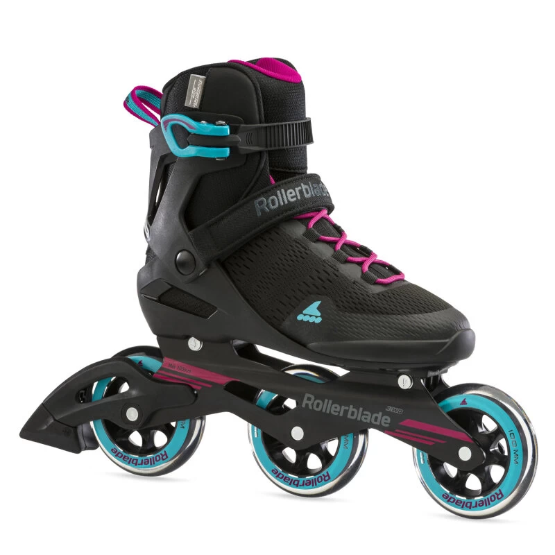 Rollerblade Inlineskates Sirio 100 3WD W (Schwarz/Türkis) 2 Rollerblade Inlineskates Sirio 100 3WD W (Schwarz/Türkis) – Bild 2