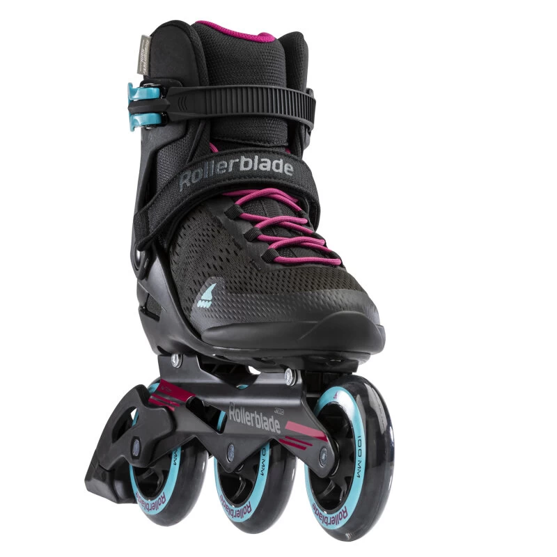 Rollerblade Inlineskates Sirio 100 3WD W (Schwarz/Türkis) 6 Rollerblade Inlineskates Sirio 100 3WD W (Schwarz/Türkis) – Bild 6