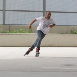 Rollerblade Inlineskates Twister 110 (Schwarz/Rot) -Riemenscheibe Verkäufe rollerblade inlineskates twister 110 schwarz rot3