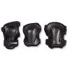 Rollerblade Inlineskateschützer-Set Evo Gear 3 Pack Schwarz