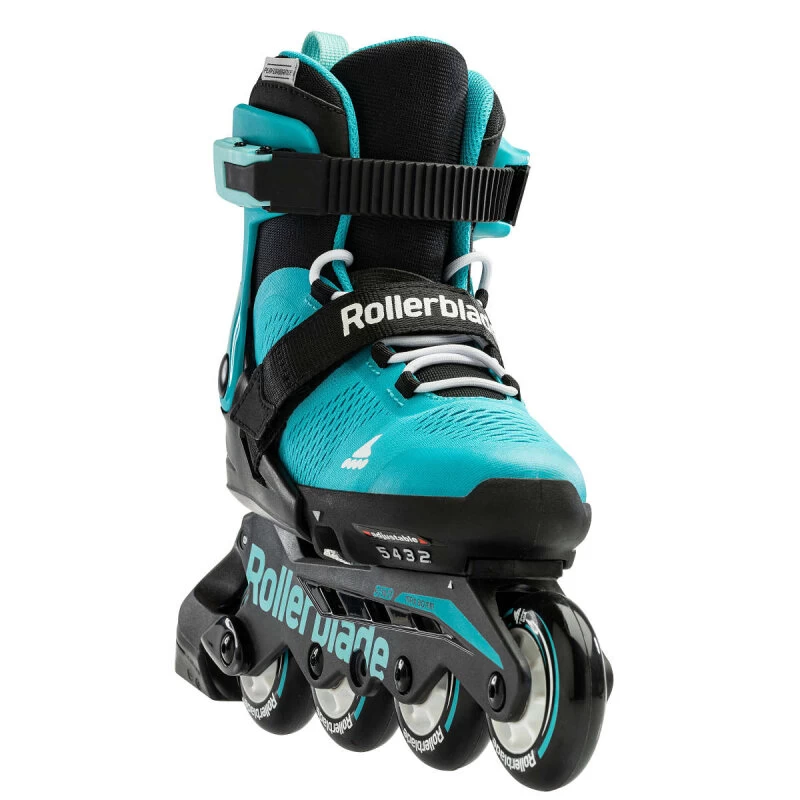 Rollerblade Kinderskates Microblade Aqua/Schwarz 3 Rollerblade Kinderskates Microblade Aqua/Schwarz – Bild 3