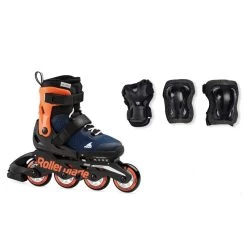 Rollerblade Kinderskates Microblade Combo Mitternacht Blue/Orange
