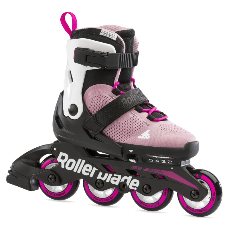 Rollerblade Kinderskates Microblade Combo Pink/Weiß 6 Rollerblade Kinderskates Microblade Combo Pink/Weiß – Bild 6