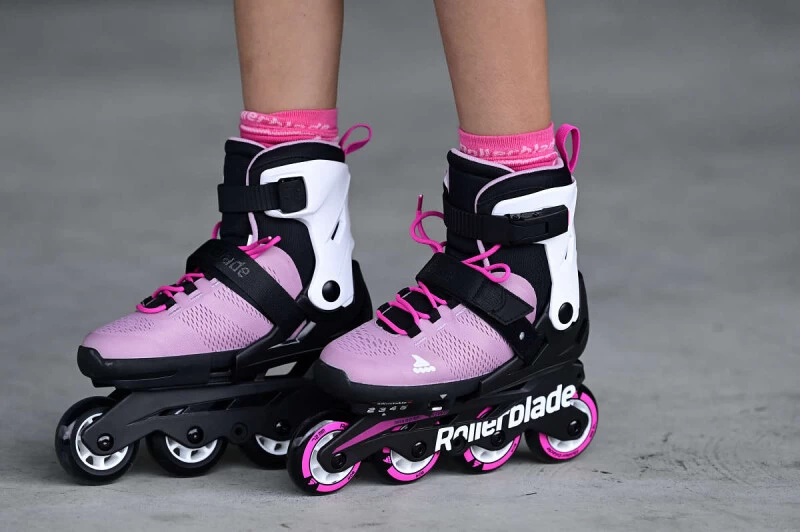 Rollerblade Kinderskates Microblade (Pink/Weiß) 7 Rollerblade Kinderskates Microblade (Pink/Weiß) – Bild 7