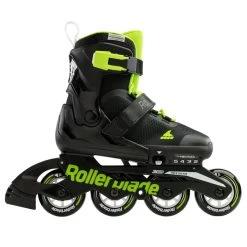 Rollerblade Kinderskates Microblade Schwarz/Grün -Riemenscheibe Verkäufe rollerblade kinderskates microblade schwarz gruen3