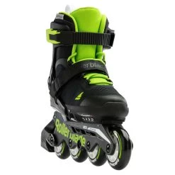 Rollerblade Kinderskates Microblade Schwarz/Grün -Riemenscheibe Verkäufe rollerblade kinderskates microblade schwarz gruen4