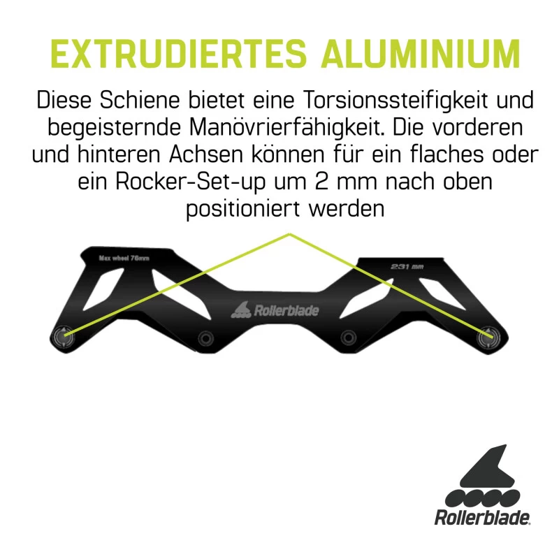 Rollerblade Schiene 243 Rockering Frame 4 Rollerblade Schiene 243 Rockering Frame – Bild 4