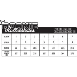 Rookie Rollerskates Forever Rainbow Weiss, Multi 7 Rookie Rollerskates Forever Rainbow Weiss, Multi -Riemenscheibe Verkäufe rookie rollerskates forever rainbow weiss multi4