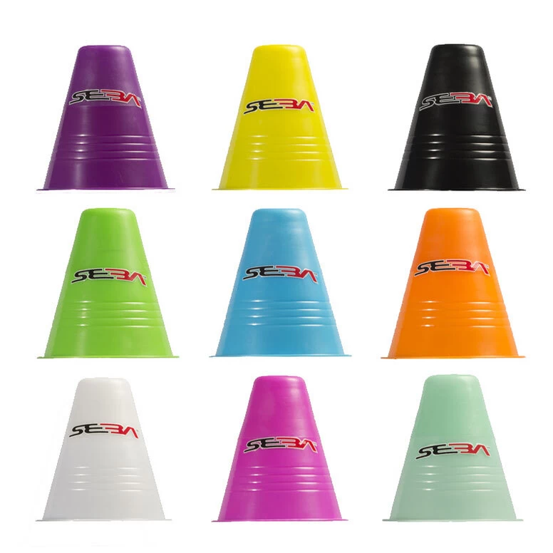 Seba Inlineskate Slalom-Pylonen/Cones 20er-Pack DUAL DENSITY 1 Seba Inlineskate Slalom-Pylonen/Cones 20er-Pack DUAL DENSITY