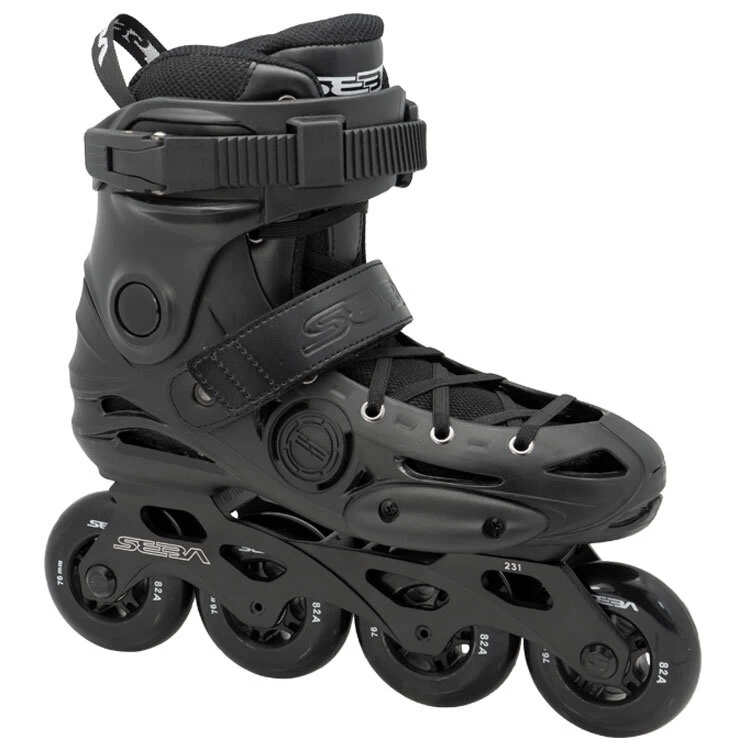 Seba Inlineskates E3 80 (Black) - Gebrauchsspuren - 1 Seba Inlineskates E3 80 (Black) - Gebrauchsspuren -