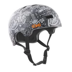 TSG Skatehelm Evolution Graphic Design Stickerbomb