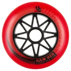 Undercover Inlineskaterollen Raw 110mm (3-er Pack, Rot)