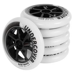 Undercover Rollen Raw White 125mm (6er-Pack)