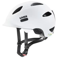 Uvex Kinderhelm Oyo (White-Black Matt)