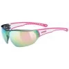Uvex Sportbrille Sportstyle 204 Pink, Weiss S3