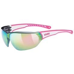 Uvex Sportbrille Sportstyle 204 Pink, Weiss S3