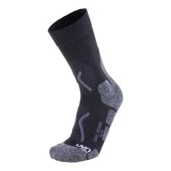 UYN Inlinersocken Cool Merino Schwarz/Grau Meliert