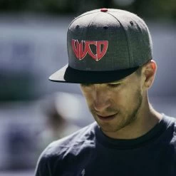 POWERSLIDE WCD Wicked Logo Cap (grau/schwarz/rot) -Riemenscheibe Verkäufe wcd wicked logo cap grau schwarz rot4